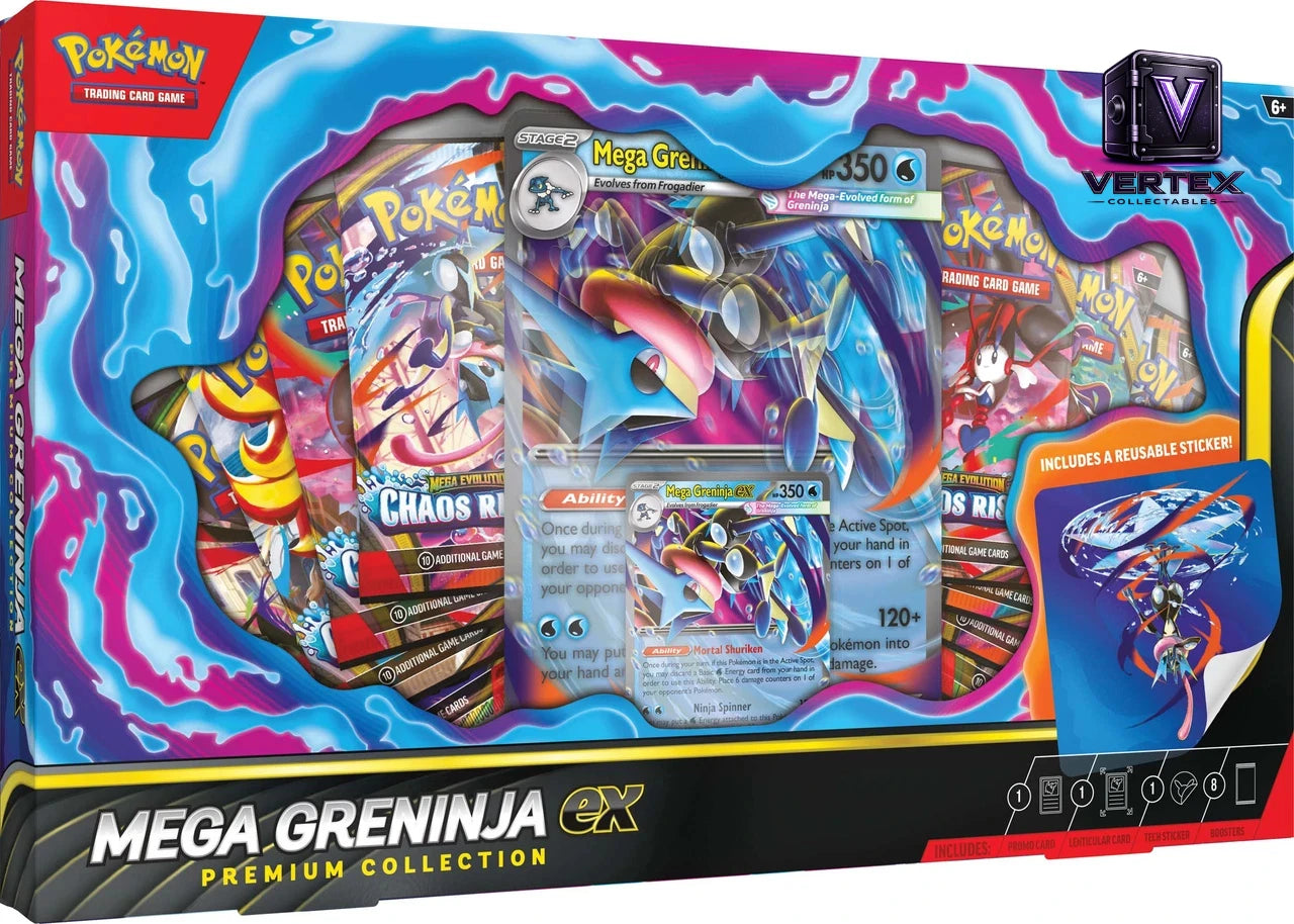 Mega Greninja Ex Premium Collection